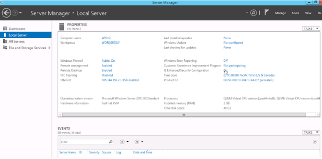 Enable Enhanced Security Configuration