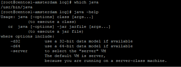 Confirming Java Availability