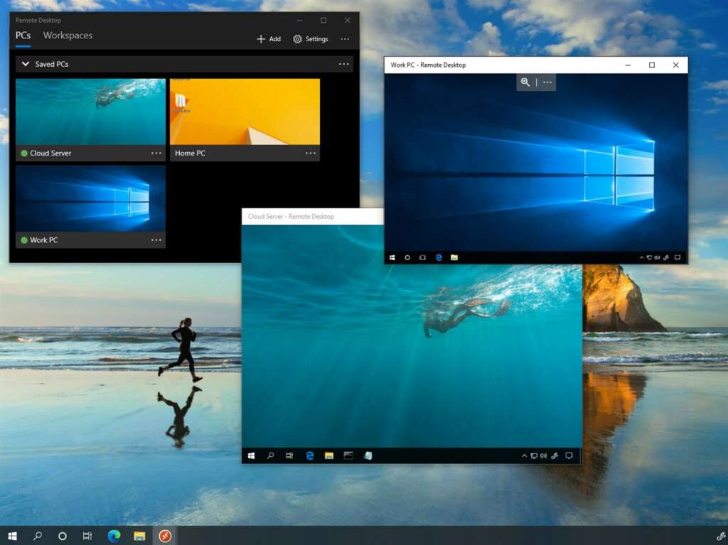 Remote Desktop in Windows