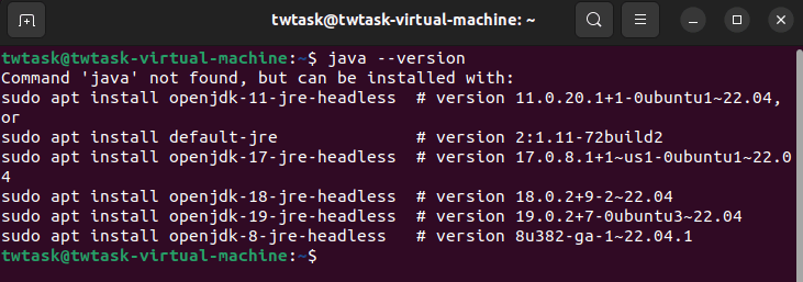 How to Check Java Version on Ubuntu image 2